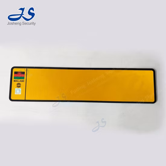 Malawi Blank Number Plate, Car Plate, License Plate, Registration Plate